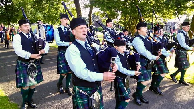 Cleland Memorial Pipe Band Featured Photo