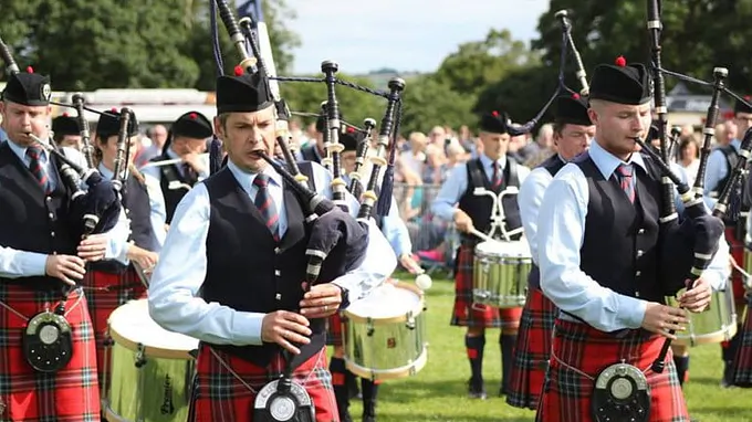 Field Marshal Montgomery Pipe Band Featured Photo